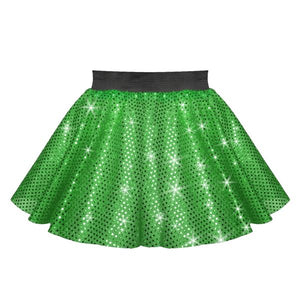 Circular Sequin Costume Skirt
