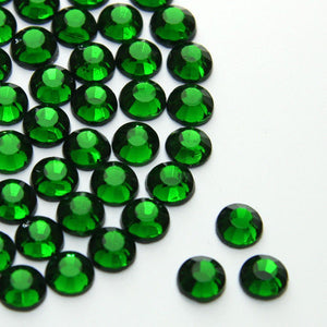 Emerald / Dark Green Rhinestone (Hotfix/ Iron on/ Glue)