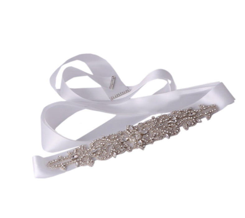 Gorgeous Wedding Belt Wedding Sash Rhinestone Belt Sparkle Belt for Women Waist Belt Bridal Sash for Wedding Accessory