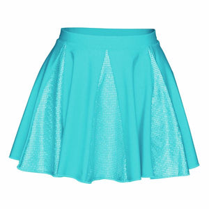 Starlite Hologram Crystal Dance Skirt