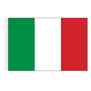 Italian Flag Rhinestone Iron On Transfer Design