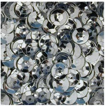 Silver 8mm Cup Sequins 8g